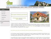 Tablet Screenshot of pannonzoldhaz.hu